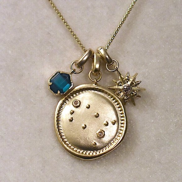 Kendra Scott May Gemini Charm Necklace 